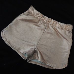Metallic Pink Shorts